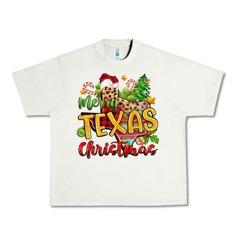 Merry Texas Christmas Urban Heavy Tee by Zillion Design Studio | Teevron