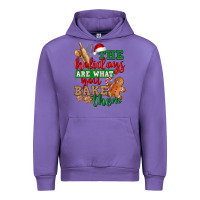 Tulip The holidays are what you bake them Urban Hoodie - NancyCooperArtShop