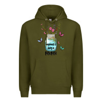 Army Green mama preview costom name Premium Hoodie - MaliasSmallBusiness
