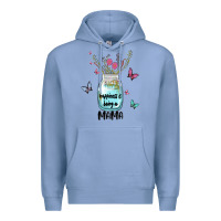 Colony Blue mama preview costom name Premium Hoodie - MaliasSmallBusiness