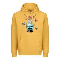Mustard mama preview costom name Premium Hoodie - MaliasSmallBusiness