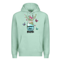 Seafoam mama preview costom name Premium Hoodie - MaliasSmallBusiness