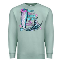 Seafoam sassy since birth salty by choice Premium Sweatshirt - JahusDesignShop