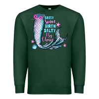 Sports Green sassy since birth salty by choice Premium Sweatshirt - JahusDesignShop