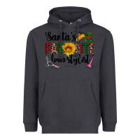Smoke santa's favorite  hair stylist Heavyweight Hoodie - AdoDesignShop