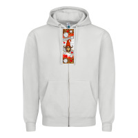 Dove Grey volleyball penwraps Zipper Hoodie - HRA Design Shop