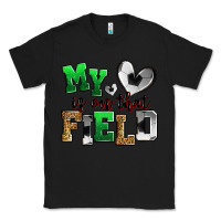 Black my heart is on that field soccer Classic Tee - Zillion Design Studio