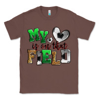 Chestnut my heart is on that field soccer Classic Tee - Zillion Design Studio
