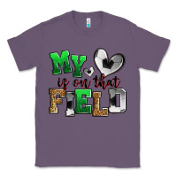 Lavender my heart is on that field soccer Classic Tee - Zillion Design Studio