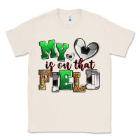 Natural my heart is on that field soccer Classic Tee - Zillion Design Studio