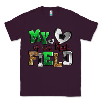 Plum my heart is on that field soccer Classic Tee - Zillion Design Studio