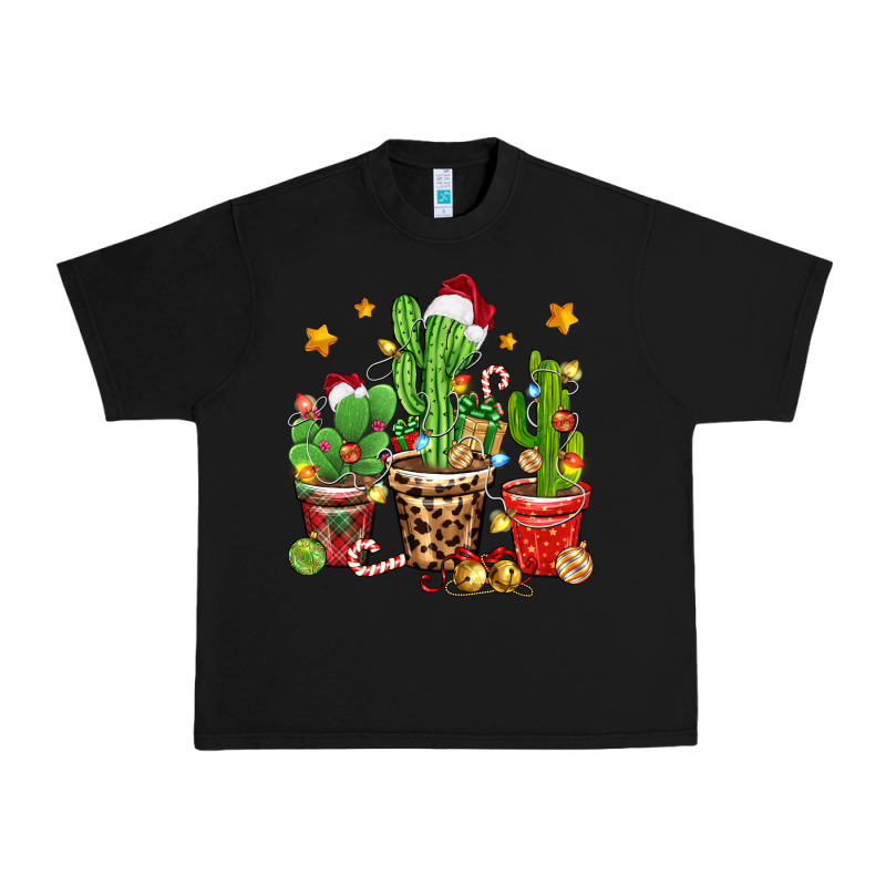 Christmas Cactus Urban Heavy Tee by Zillion Design Studio | Teevron