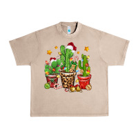 French Oak Christmas cactus Urban Heavy Tee - Zillion Design Studio