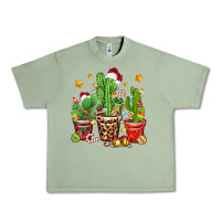 Oil Green Christmas cactus Urban Heavy Tee - Zillion Design Studio