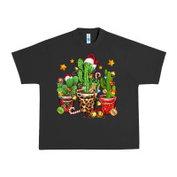 Pigment Black Christmas cactus Urban Heavy Tee - Zillion Design Studio