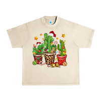 Sandshell Christmas cactus Urban Heavy Tee - Zillion Design Studio