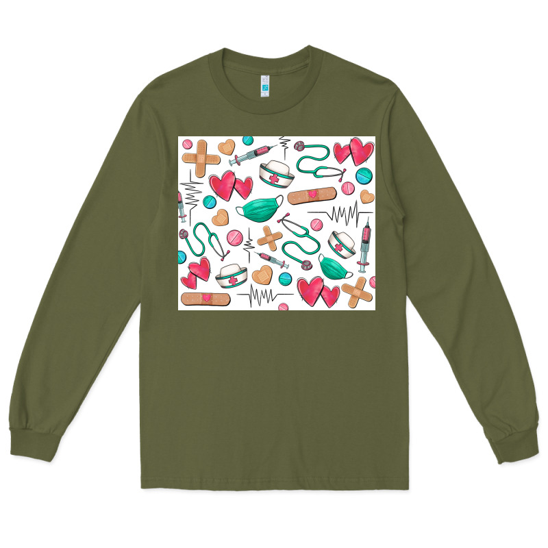 Nurse Long Sleeve Tee by Zillion Design Studio | Teevron