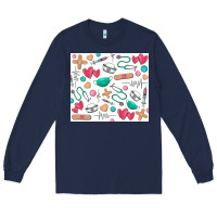Navy nurse Long Sleeve Tee - Zillion Design Studio