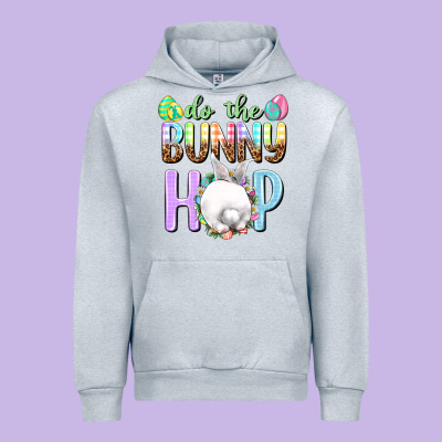 Do The Bunny Hop Urban Hoodie Designed By Nancycooperartshop