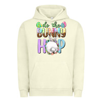 Pigment Pistachio Do the bunny hop Urban Hoodie - NancyCooperArtShop