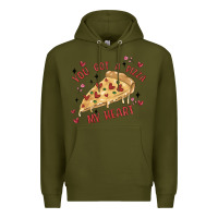 Army Green you got a pizza my heart Premium Hoodie - MaliasSmallBusiness
