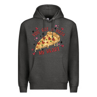 Charcoal Heather you got a pizza my heart Premium Hoodie - MaliasSmallBusiness
