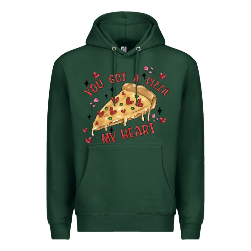 You Got A Pizza My Heart Premium Hoodie by MaliasSmallBusiness | Teevron