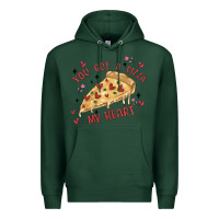 Sports Green you got a pizza my heart Premium Hoodie - MaliasSmallBusiness