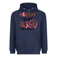 Navy nobody fights alone #tacklecancer Heavyweight Hoodie - JahusDesignShop