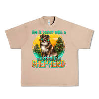 Burro life is better with a australian shepherd Urban Heavy Tee - texasbilliewilder