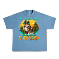 Pebble Blue life is better with a australian shepherd Urban Heavy Tee - texasbilliewilder