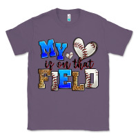 Lavender my heart is on that field baseball Classic Tee - Zillion Design Studio