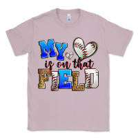 Lilac my heart is on that field baseball Classic Tee - Zillion Design Studio