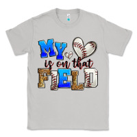 Moon Dust my heart is on that field baseball Classic Tee - Zillion Design Studio