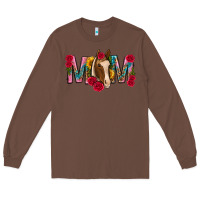 Chestnut mom with horse mothers day Long Sleeve Tee - texasbilliewilder