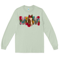 Matcha mom with horse mothers day Long Sleeve Tee - texasbilliewilder