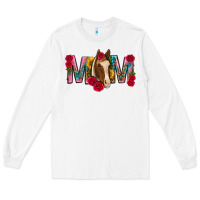 White mom with horse mothers day Long Sleeve Tee - texasbilliewilder
