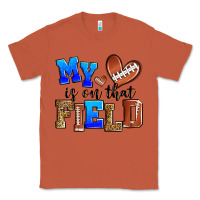 Copper my heart is on that field american football Classic Tee - Zillion Design Studio