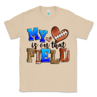 Mushroom my heart is on that field american football Classic Tee - Zillion Design Studio