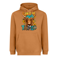 Meerkat can't be tamed longhaired cow Heavyweight Hoodie - Jasminsmagicworld