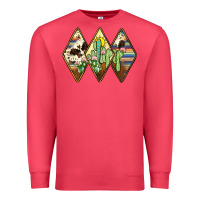 Cardinal cactus serape cowhide Premium Sweatshirt - JahusDesignShop