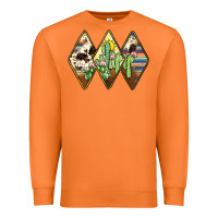 Carrot cactus serape cowhide Premium Sweatshirt - JahusDesignShop