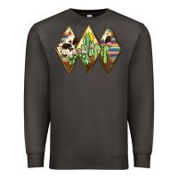 Smoke cactus serape cowhide Premium Sweatshirt - JahusDesignShop