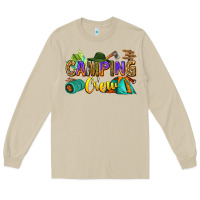 Mushroom camping crew Long Sleeve Tee - Zillion Design Studio