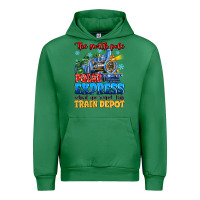 Emerald thr north pole polar express admit one round trip Urban Hoodie - MaliasSmallBusiness