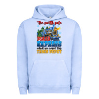 Pigment Grape Ice thr north pole polar express admit one round trip Urban Hoodie - MaliasSmallBusiness