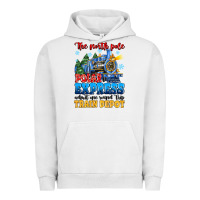 Pigment Lunar Rock thr north pole polar express admit one round trip Urban Hoodie - MaliasSmallBusiness