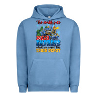 Pigment Pebble Blue thr north pole polar express admit one round trip Urban Hoodie - MaliasSmallBusiness