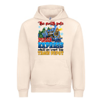 Sandshell thr north pole polar express admit one round trip Urban Hoodie - MaliasSmallBusiness