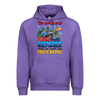 Tulip thr north pole polar express admit one round trip Urban Hoodie - MaliasSmallBusiness